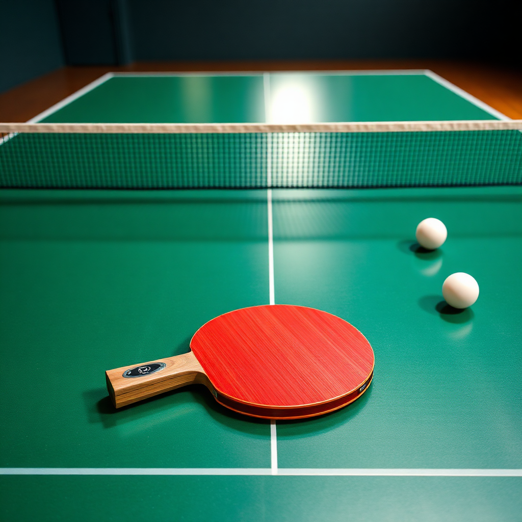 Tênis de mesa: como criar um clube de tênis de mesa — cena realista de tênis de mesa