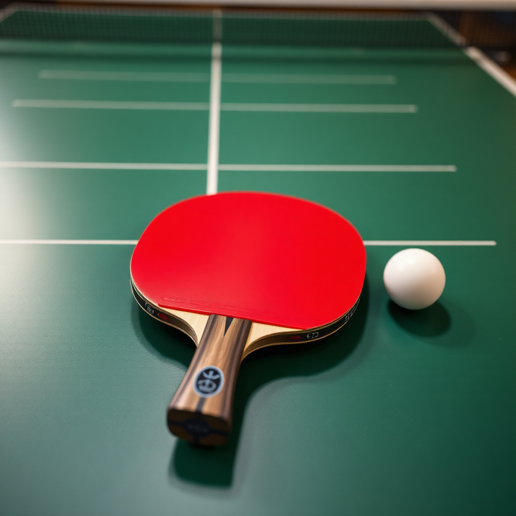 Tênis de mesa: como organizar torneio de tênis de mesa — cena realista de tênis de mesa