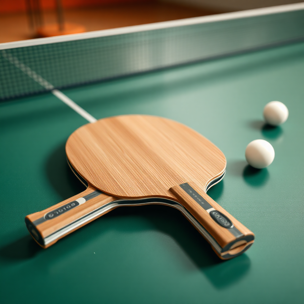 Tênis de mesa: erros comuns no tênis de mesa — cena realista de tênis de mesa