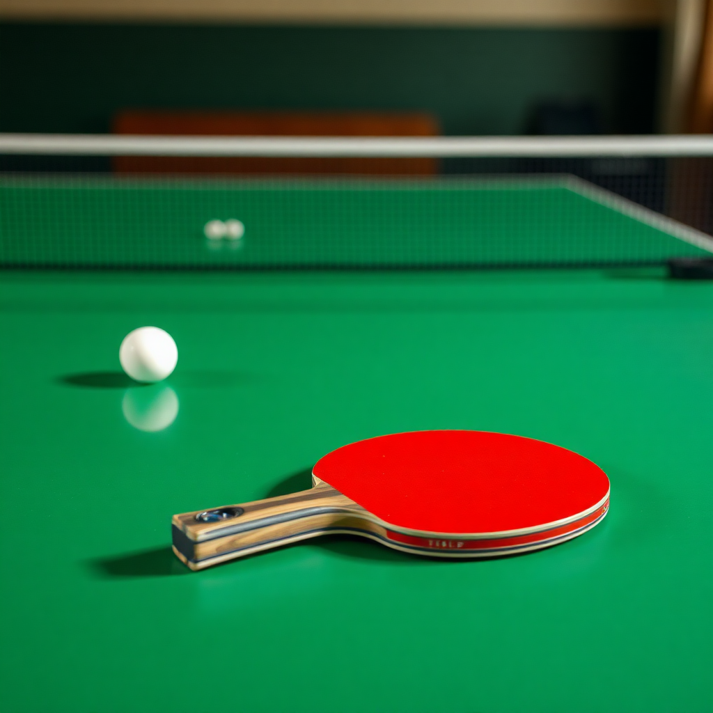 Como dominar o footwork no tênis de mesa: exercícios e dicas práticas 2 Tênis de mesa: footwork tênis de mesa — cena realista de tênis de mesa
