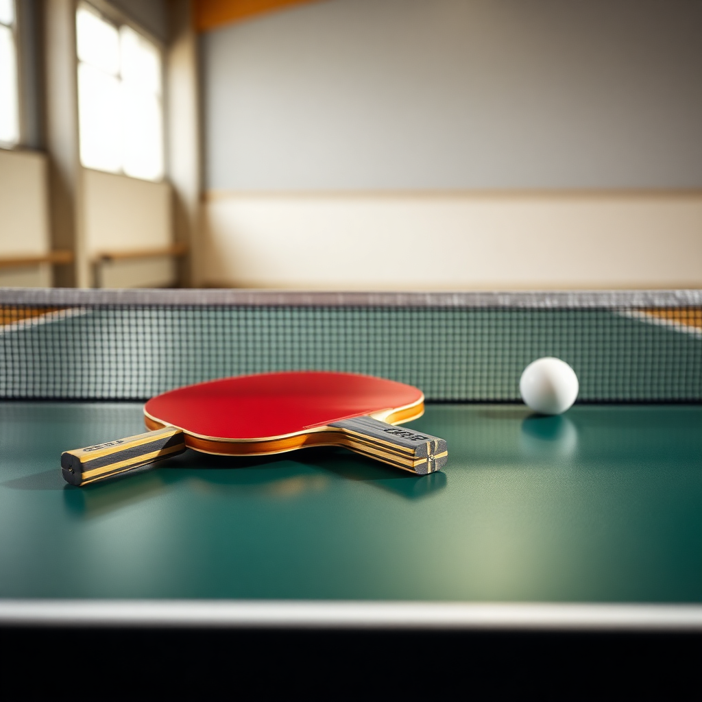 Como dominar o footwork no tênis de mesa: exercícios e dicas práticas 3 Tênis de mesa: footwork tênis de mesa — cena realista de tênis de mesa