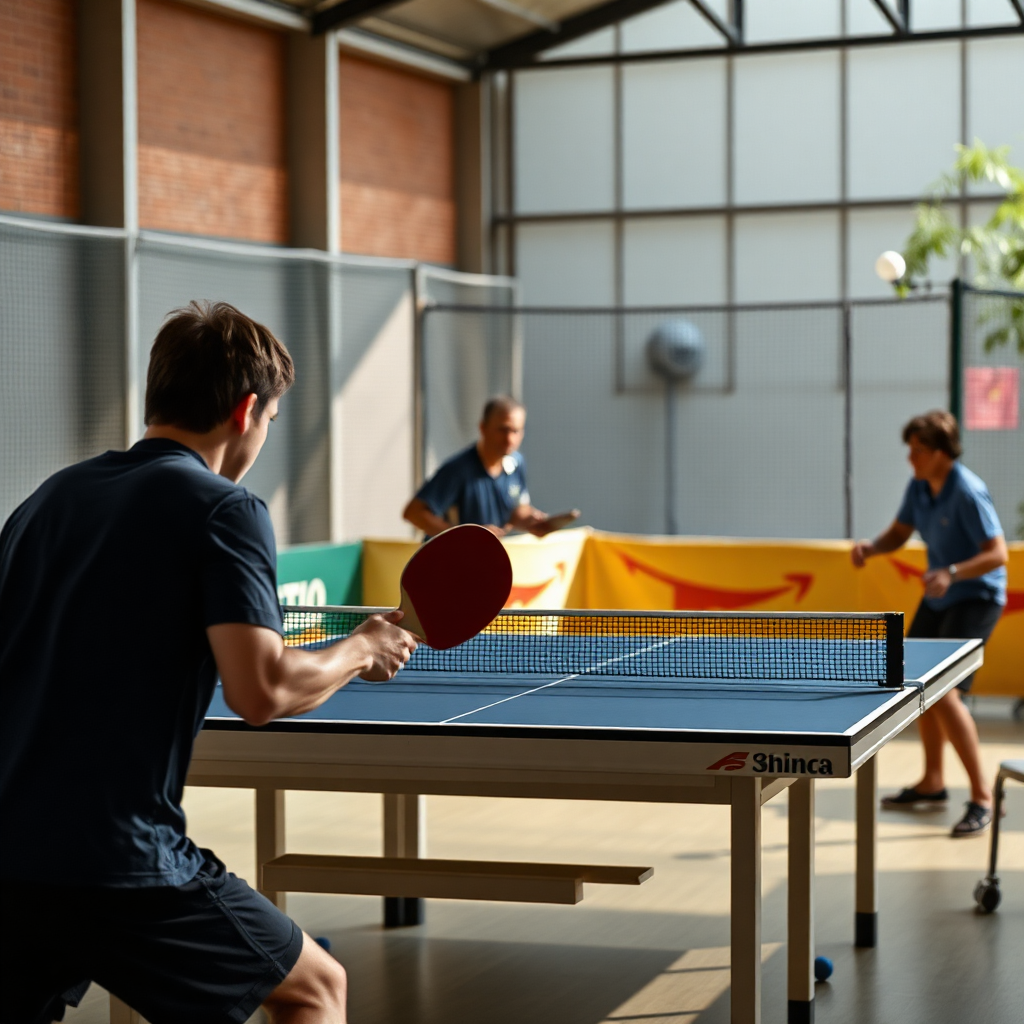 Como Interpretar e Aplicar Sinais de Arbitragem no Tênis de Mesa 3 Tênis de mesa: sinais de arbitragem tênis de mesa — cena realista de tênis de mesa