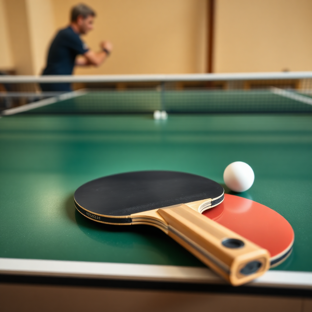 Como Evitar Atitudes Antidesportivas no Tênis de Mesa 3 Tênis de mesa: atitudes antidesportivas tênis de mesa — cena realista de tênis de mesa