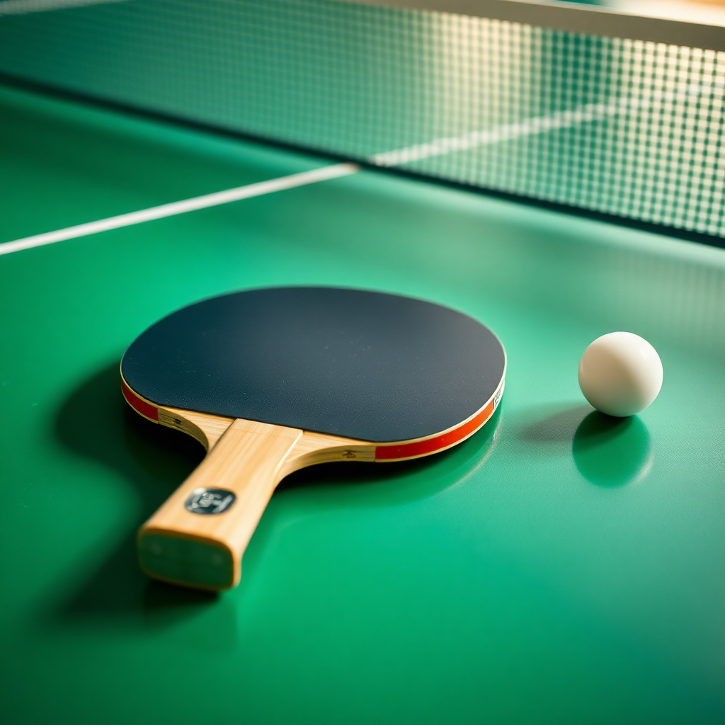 Como Promover o Fair Play em Competições de Tênis de Mesa 2 Tênis de mesa: fair play em competições de tênis de mesa — cena realista de tênis de mesa