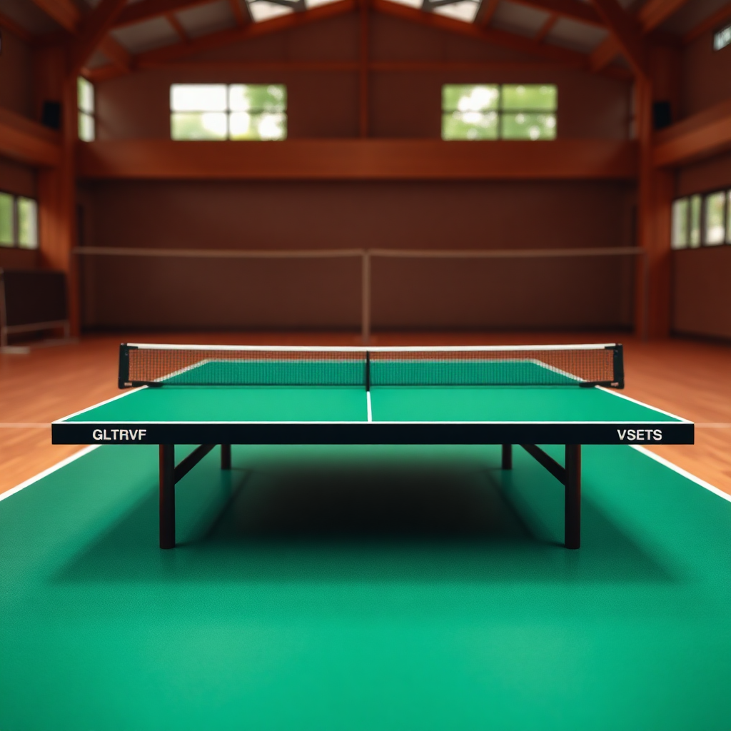 Tênis de mesa: quantos sets tem um jogo de tênis de mesa — cena realista de tênis de mesa