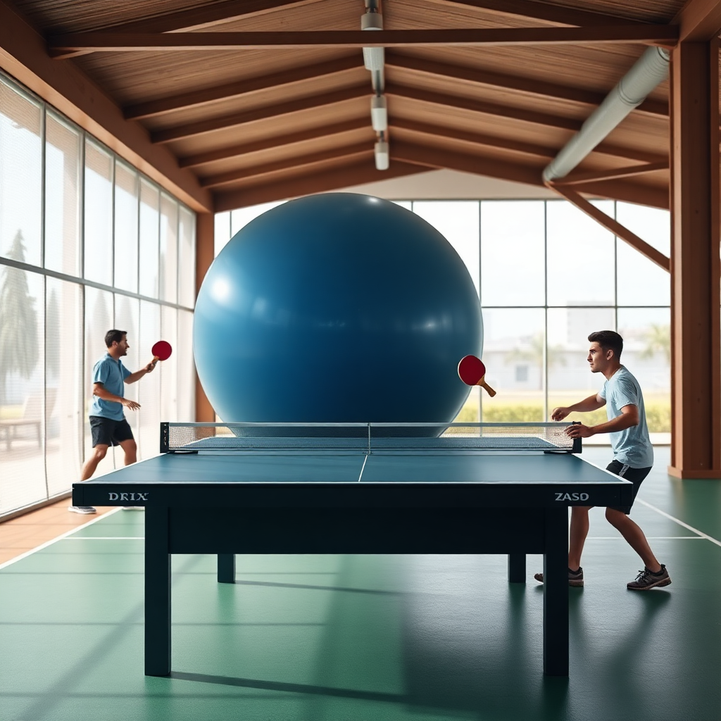 Principais Variedades Lúdicas do Pingue-Pongue: Regras e Como Jogar 3 Tênis de mesa: variações recreativas do pingue-pongue — cena realista de tênis de mesa
